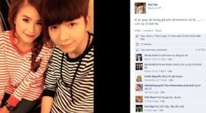 Kelvin Huy Khánh từng đăng tải bức ảnh mặc áo đôi với Khởi My